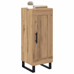 Buffet Chêne Artisanal 34,5 X 34 X 90 Cm Vidaxl - Vue supplémentaire 2