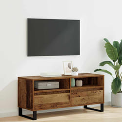 Meuble Tv Avec Tiroir Bois Ancien 100 X 34,5 X 44,5 Cm Vidaxl
