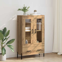 Haut Armoire Corona Chêne Artisanal 69,5 X 31 X 115 Cm Vidaxl