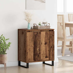 Buffet Bois Ancien 60 X 35 X 70 Cm Bois D'Ingénierie Vidaxl