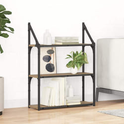 Étagère Murale Avec Étagère Chêne Artisanal 60 X 21 X 78,5 Cm Vidaxl