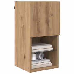 Meubles Tv Muraux 2 Pcs Chêne Artisanal 30,5 X 30 X 60 Cm Vidaxl - Vue supplémentaire 2