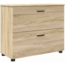Cabinet de salle de bain Chêne sonoma 76,5 x 35 x 64 cm vidaXL