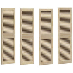 Vidaxl - Portes de cabinet Other 4 pcs Marron 140.5 x 39.5 x 2.1 cm