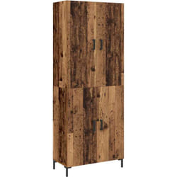 Vidaxl - Haut Armoire Bois ancien 69,5 x 34 x 180 cm Bois d'ingénierie