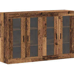 Vidaxl - Armoires murales 2 pcs en bois vieilli 69,5 x 34 x 90 cm en bois reconstitué