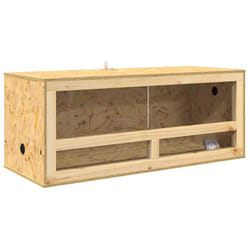 Terrarium Marron 100 X 40 X 40 Cm Osb Vidaxl