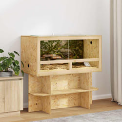 Terrarium Marron 100 X 50 X 50 Cm Osb Vidaxl