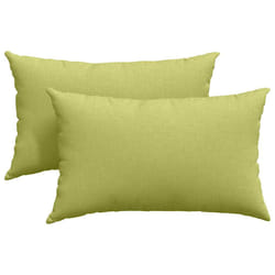 Coussins De Canapé 2 Pcs Vert Clair 50 X 30 Cm Tissu Vidaxl