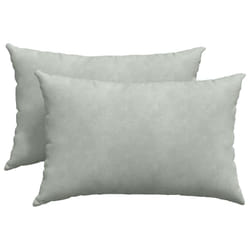 Coussins De Canapé 2 Pcs Gris Clair 60 X 40 Cm Vidaxl