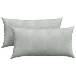 Coussins De Canapé 2 Pcs Gris Clair 80 X 40 Cm Vidaxl