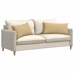 Coussins De Canapé 2 Pcs Vert Gris 80 X 40 Cm Vidaxl - Vue supplémentaire 2