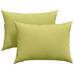 Coussins De Canapé 2 Pcs Vert Clair 70 X 50 Cm Tissu Vidaxl