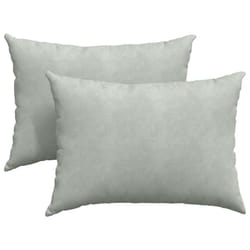 Coussins De Canapé 2 Pcs Gris Clair 70 X 50 Cm Vidaxl
