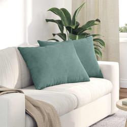 Coussins De Canapé 2 Pcs Vert Mer 70 X 50 Cm Vidaxl