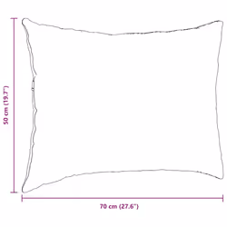 Coussins De Canapé 2 Pcs Vert Mer 70 X 50 Cm Vidaxl - Vue supplémentaire 2