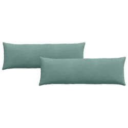 Coussins De Canapé 2 Pcs Vert Mer 120 X 40 Cm Vidaxl