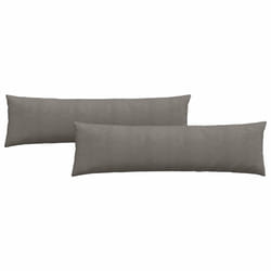 Coussins De Canapé 2 Pcs Gris Clair 145 X 40 Cm Vidaxl