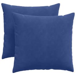 Coussins De Canapé 2 Pcs Bleu Police 45 X 45 Cm Vidaxl