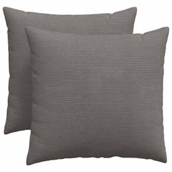 Coussins De Canapé 2 Pcs Gris Clair 50 X 50 Cm Vidaxl