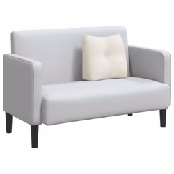 Coussin De Dos Crème 45 X 24 X 50 Cm Velours Vidaxl - Vue supplémentaire 2