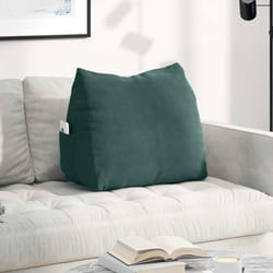 Coussin De Dos Vert Foncé 60 X 20 X 50 Cm Vidaxl