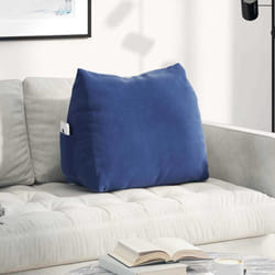 Coussin De Dos Bleu Police 60 X 20 X 50 Cm Vidaxl