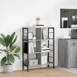 Étagère Gris Sonoma 82 X 32 X 112 Cm Bois D'Ingénierie Vidaxl