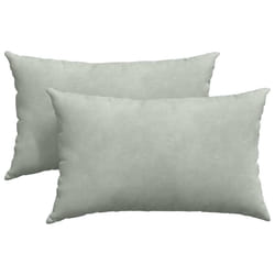 Coussins De Canapé 2 Pcs Gris Clair 50 X 30 Cm Vidaxl