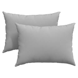 Coussins De Canapé 2 Pcs Gris Nuage 70 X 50 Cm Tissu Vidaxl