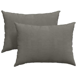 Coussins De Canapé 2 Pcs Gris Clair 70 X 50 Cm Vidaxl