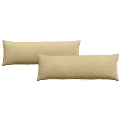 Coussins De Canapé 2 Pcs Vert Gris 120 X 40 Cm Vidaxl