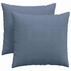 Coussins De Canapé 2 Pcs Bleu 45 X 45 Cm Vidaxl