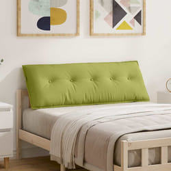 Coussin De Dos Vert Clair 140 X 19 X 50 Cm Tissu Vidaxl