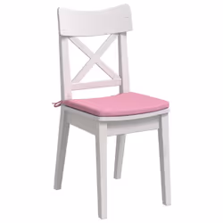 Coussins De Siège 4 Pcs Rose 40 X 40 X 3 Cm Tissu Vidaxl - Vue supplémentaire 2