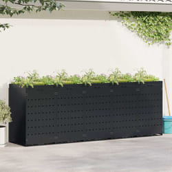 Rangement De Poubelle À Roulettes Pour 5 Poubelles Noir Vidaxl