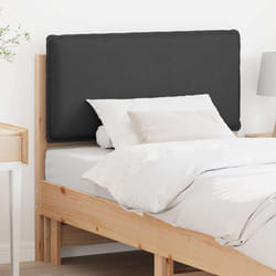Tête De Lit Capitonnée Gris Naturel Et Foncé 90 Cm Pin Massif Vidaxl