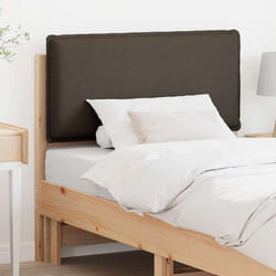 Tête De Lit Capitonnée Gris Naturel Et Clair 90 Cm Pin Massif Vidaxl