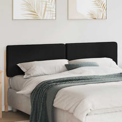 Tête De Lit Capitonnée Marron Et Noir 180 Cm Pin Massif Vidaxl