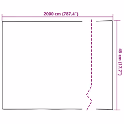 Film De Fenêtre Auto-adhésif Gris Dépoli 45 X 2000 Cm Pvc Vidaxl - Vue supplémentaire 2