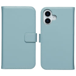 Selencia SH00086742 Folio iPhone 17 cuir Bleu clair