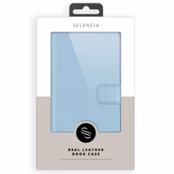 Selencia SH00086742 Folio iPhone 17 cuir Bleu clair - Vue supplémentaire 2