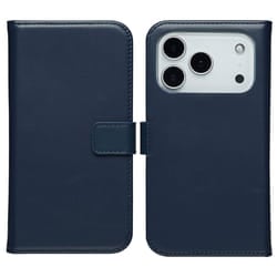 Selencia SH00086572 Folio iPhone 17 Pro Max cuir Bleu