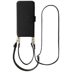 Coque adapté à Samsung Galaxy S26 - Selencia Étui Riva avec MagSafe et cordon de téléphone - Noir