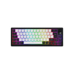 HATOR Skyfall 65 MAG ULTIMA 8K wireless clavier Gaming USB + RF Wireless + Bluetooth QWERTY Anglais britannique Noir, Blanc