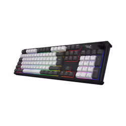 HATOR Skyfall Pro Wireless 100 clavier Gaming USB + RF Wireless + Bluetooth QWERTY Anglais britannique Noir, Gris - Vue supplémentaire 3
