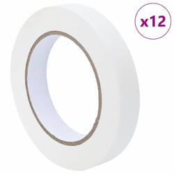 Rubans De Masquage Pour Peintre 12 Pcs Blanc 19mm X 50m Papier Vidaxl