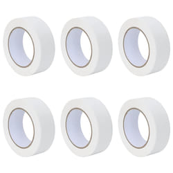 Rubans De Masquage Pour Peintre 6 Pcs Blanc 38mm X 50m Papier Vidaxl