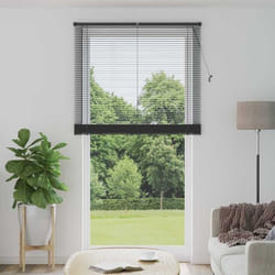 vidaXL Store Vénitien Gris Argenté 213 x 110 cm 25 mm PVC 42003700