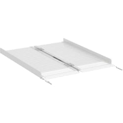 Rampe pour fauteuil roulant 270 kg Argenté 92 x 73 x 5 cm vidaXL